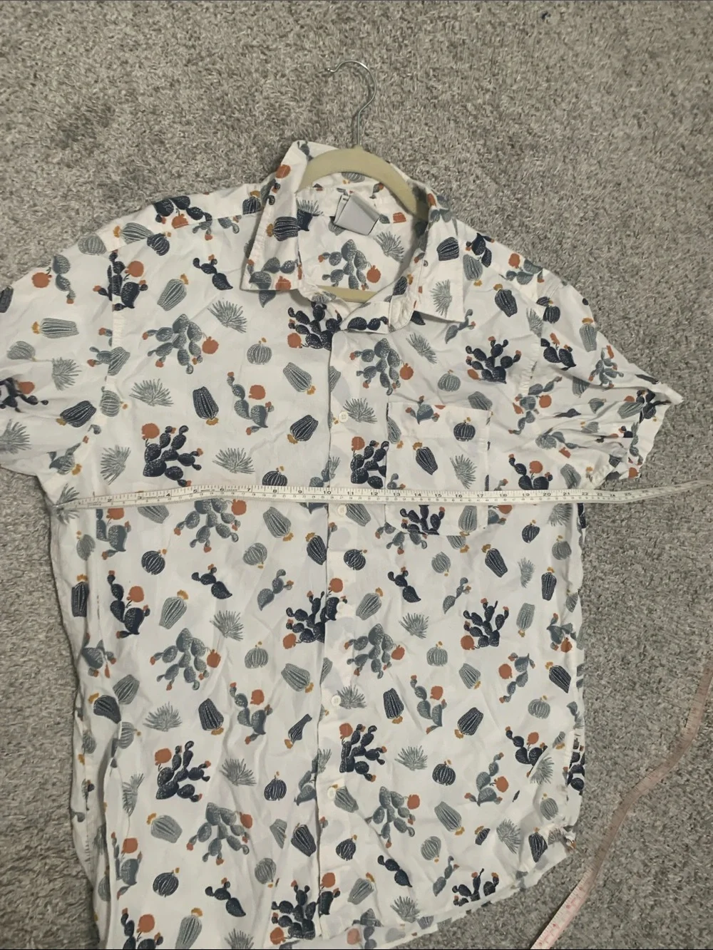 The North Face Baytrail Cactus Print Men's Short-Sleeve Button Down Shirt